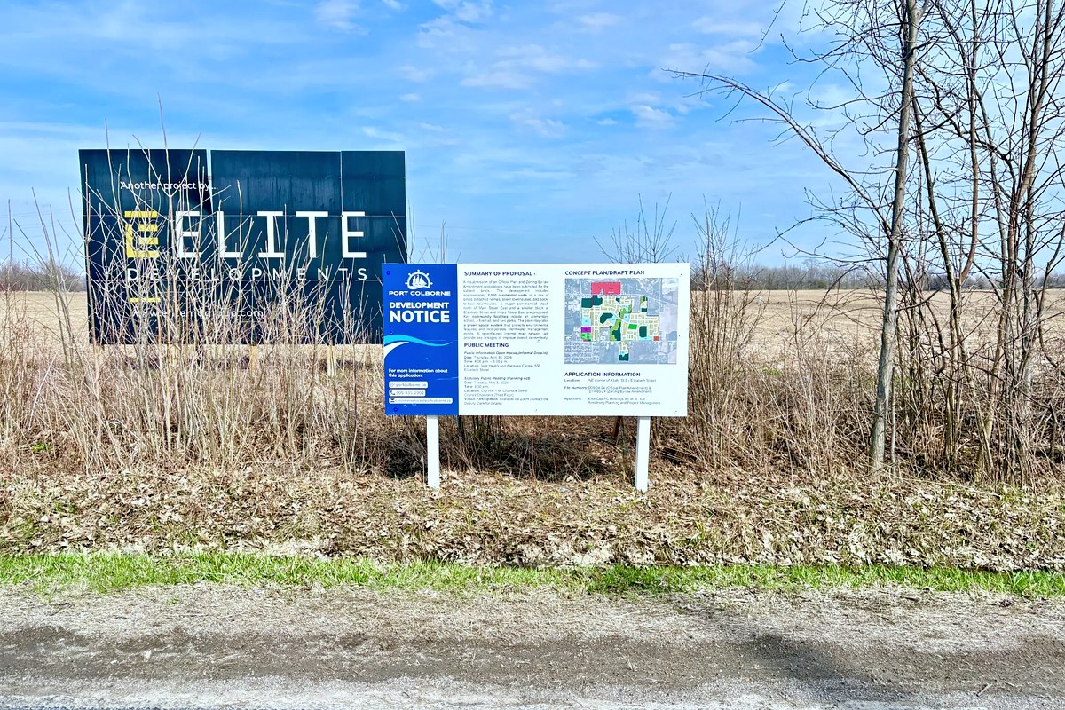 Development Notice — Port Colborne